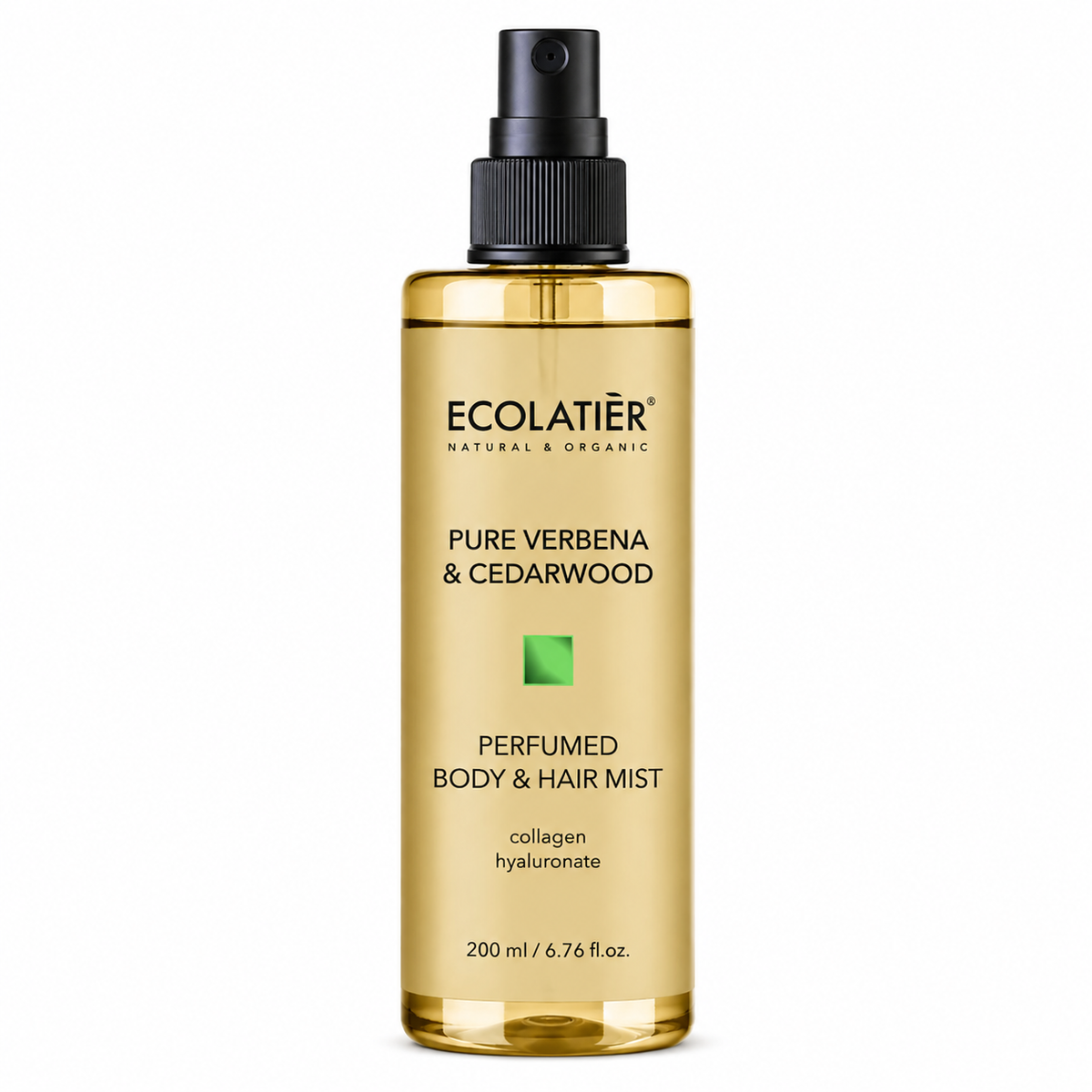 PARFUM HIDRATUES PËR TRUP & FLOKË ME KOLAGJEN DHE HIALURONAT – PURE VERBENA & CEDARWOOD
