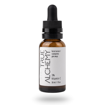 SERUM ANTIOKSIDANT PËR FYTYRË ME  3% VITAMINË C DHE ACID HIALURONIK