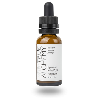 SERUM PËR FYTYRËN ME RETINOL LIPOSOMAL 0.4% + SKUALAN DHE VITAMIN E